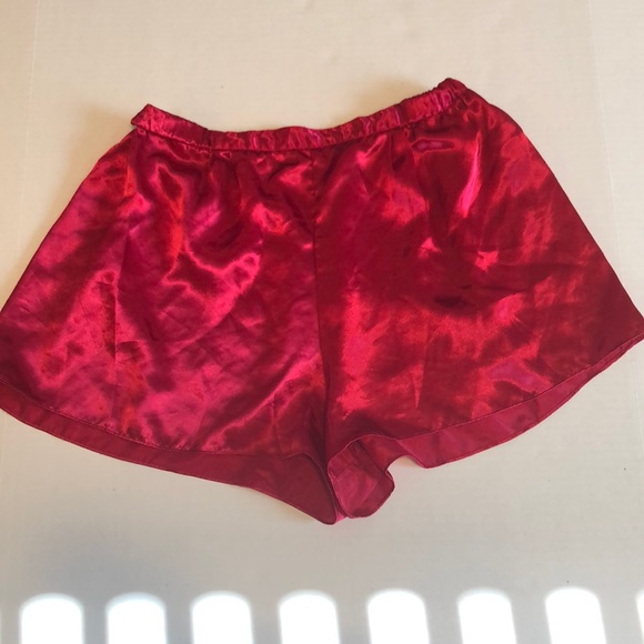 Victoria's Secret Other - Victoria’s Secret silk-like pink pajama shorts
